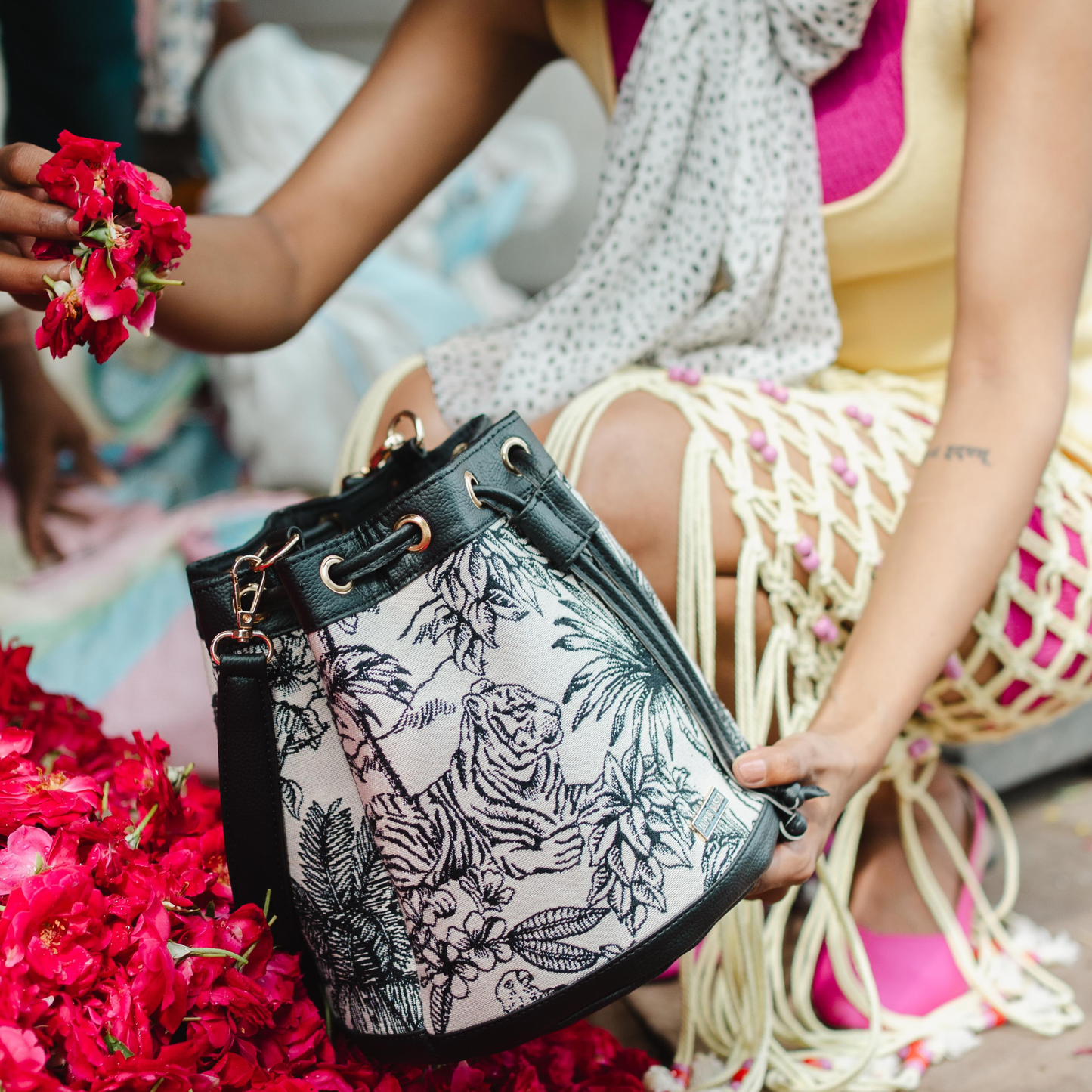 Ranthambore Bucket Handbag