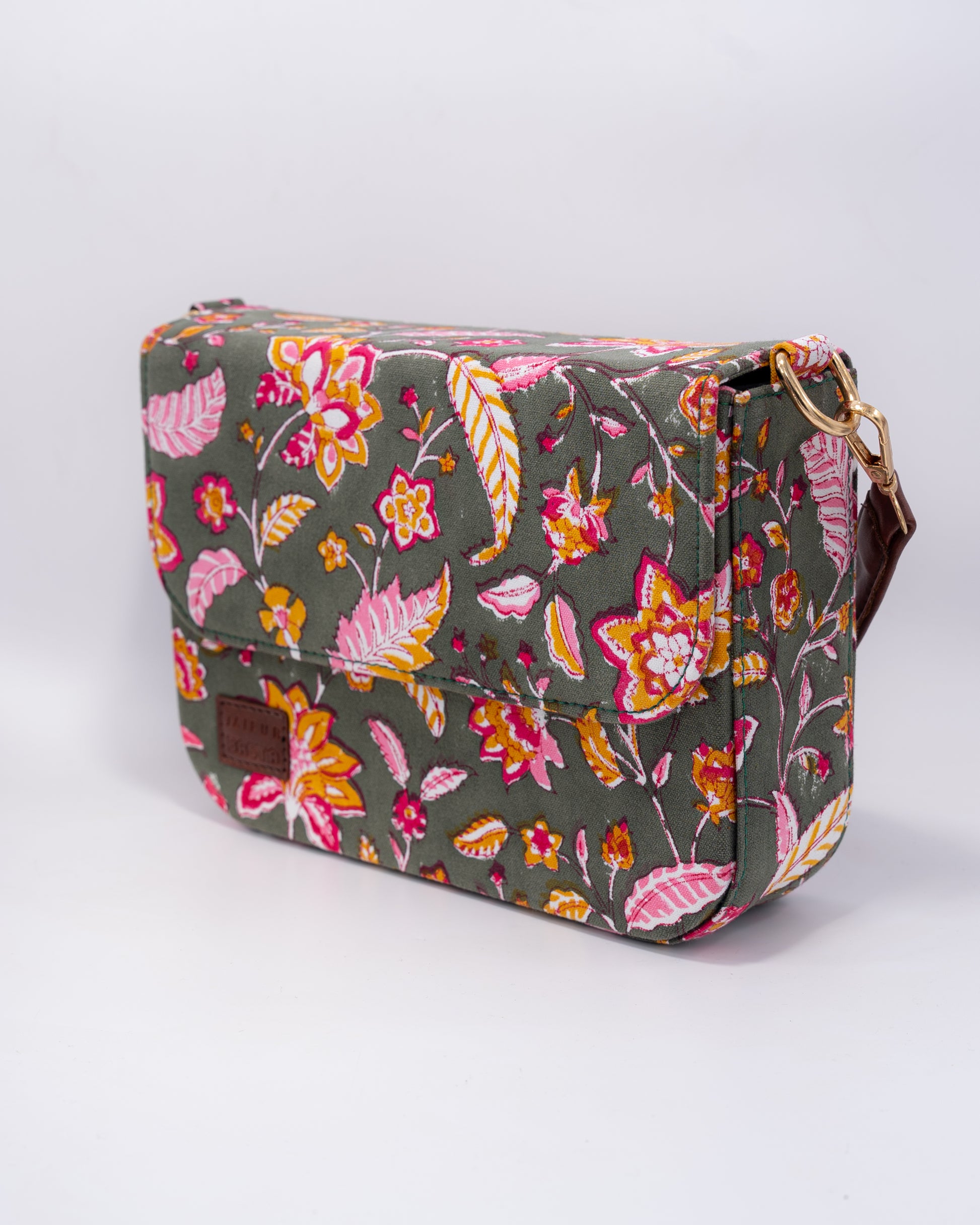 Floral Handicraft-Palace Cotton Block Printed Yoga Bag/Mat at Rs 400/piece  in Jaipur