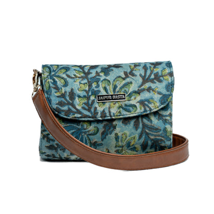 Bagru Box Clutch Bag