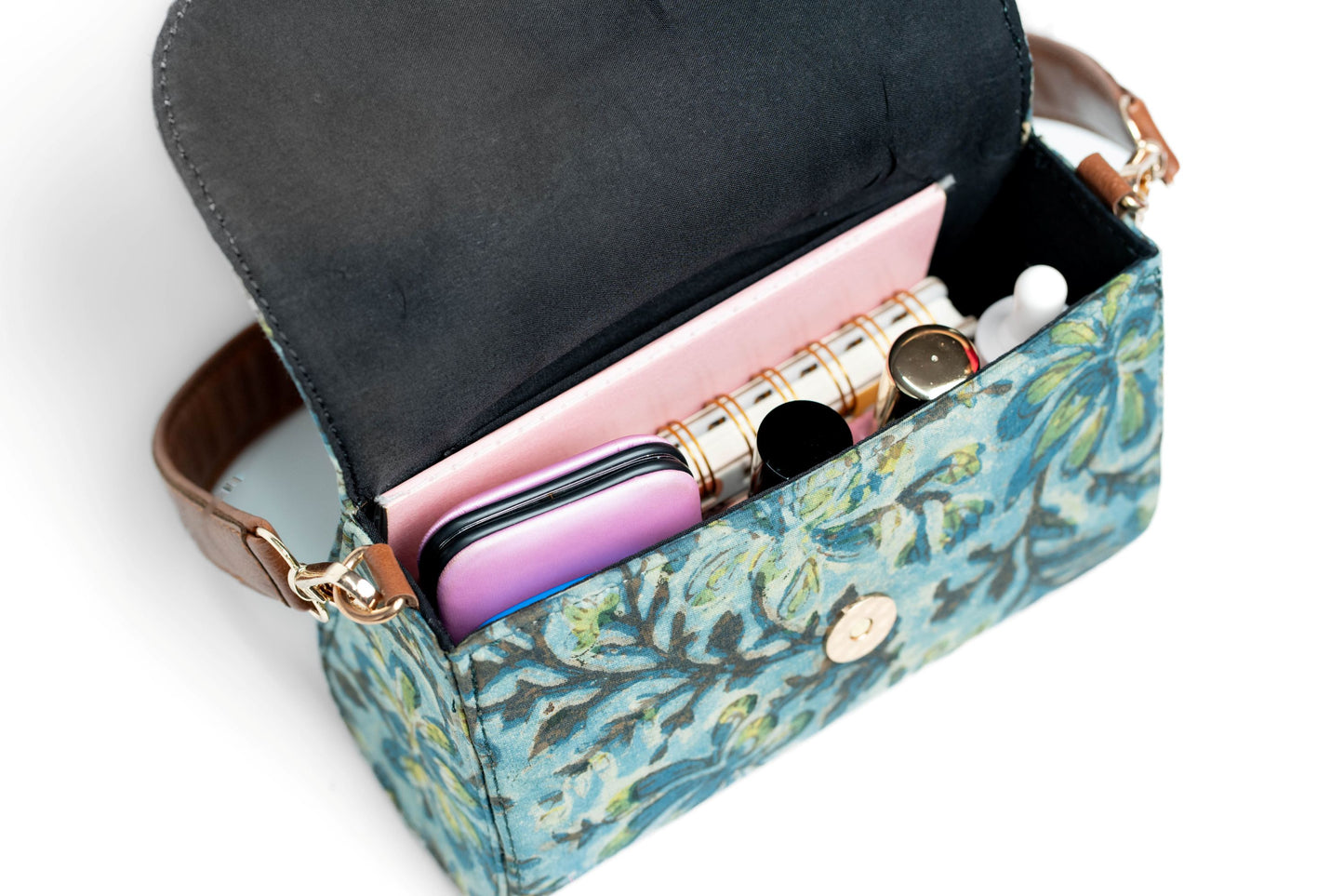 Bagru Box Clutch Bag