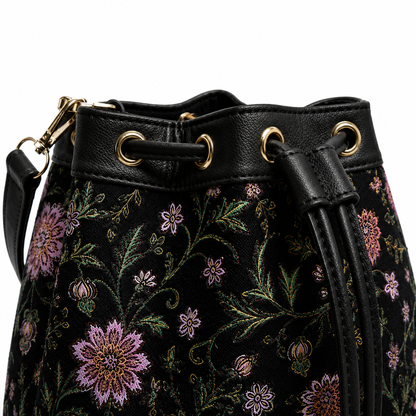 Black Bagh Bucket Bag