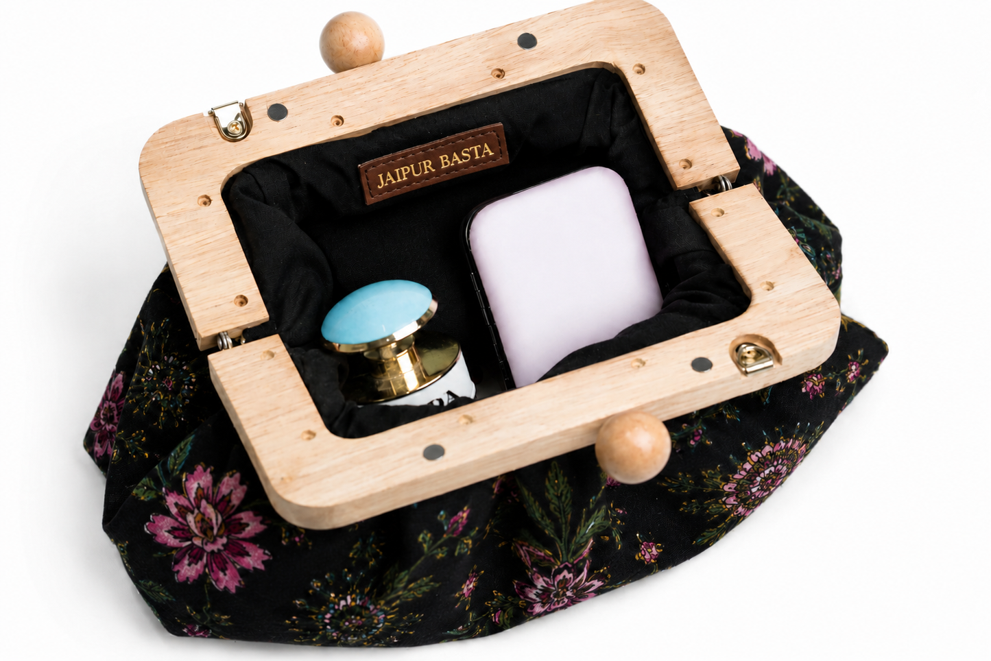 Black Bagh Dome Clutch